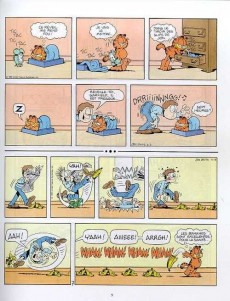 Extrait de Garfield (Dargaud) -20- Garfield ne se mouille pas