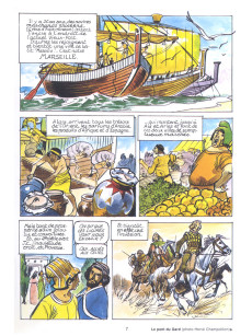 Extrait de Histoire de Provence - Histoire de Provence en bande dessinée