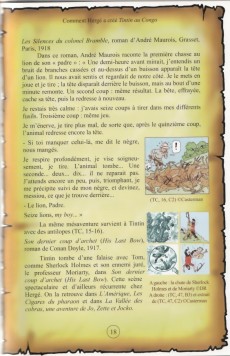 Extrait de Comment Hergé a créé... -1- Tintin au Congo
