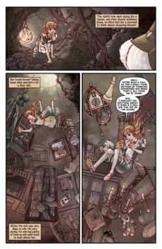 Extrait de Alice au Pays des Merveilles (Awano/Reppion/Moore) -1- Alice au Pays des Merveilles