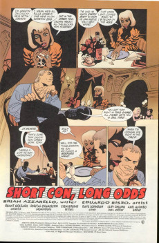 Extrait de 100 Bullets (1999) -7- Short con, long odds (2)