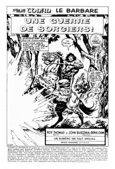 Extrait de Conan le barbare (Éditions Héritage) -99100- Une guerre de sorciers!