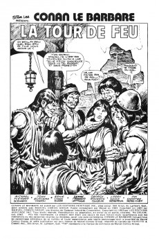 Extrait de Conan le barbare (Éditions Héritage) -135136- La tour de feu