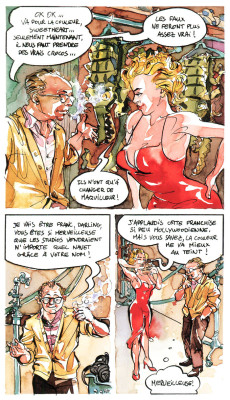 Extrait de BD Ciné -1- Marilyn Monroe