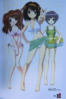 Extrait de La mélancolie de Haruhi Suzumiya (en japonais) -HS1- Suzumiya Haruhi no Syoushitsu