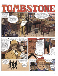 Extrait de Blueberry -25- Ombres sur Tombstone
