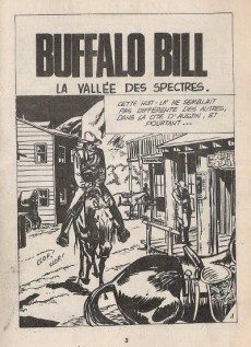 Extrait de Buffalo Bill (Jeunesse et Vacances) -30- La vallée des spectres