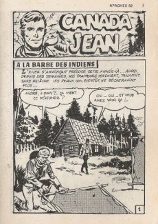 Extrait de Apaches (Aventures et Voyages) -82- Canada Jean - À la barbe des indiens