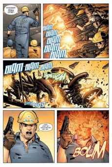 Extrait de Aliens vs. Predator (Soleil) -1- Troisième guerre des mondes