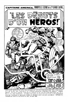 Extrait de Capitaine America (Éditions Héritage) -2- Les filets du piégeur