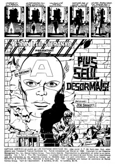 Extrait de Capitaine America (Éditions Héritage) -3- Plus seul désormais !