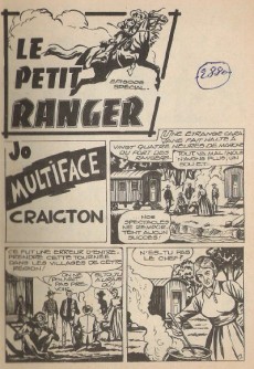 Extrait de Kiwi (Spécial) (Lug) -49- Le petit Ranger - Jo Multiface Cragton