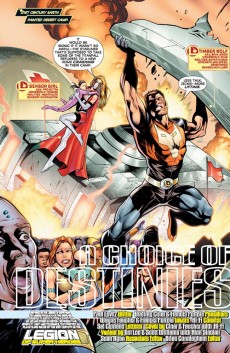 Extrait de Legion of Super-Heroes (2010) -5- A choice of destinies
