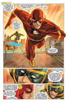 Extrait de The flash Vol.3 (2010) -5- The Rogues vs. the Renegades!