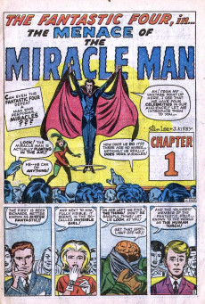 Extrait de Fantastic Four Vol.1 (1961) -3- The menace of the Miracle Man