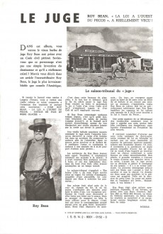 Extrait de Lucky Luke -13a1981- Le juge