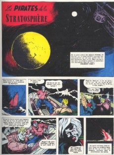 Extrait de L'Épervier bleu (Dupuis) -4a1954- Les pirates de la stratosphère