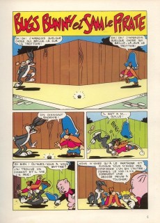 Extrait de Bugs Bunny (Whitman-France) - Bugs Bunny et Sam le pirate