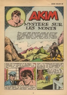 Extrait de Akim-Color -95- Mystère sur les monts