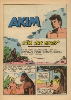 Extrait de Akim-Color -60- L'île aux loups