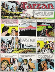 Extrait de Tarzan (1re Série - Éditions Mondiales) - (Tout en couleurs) -56- Adieu à Anthor et Pays de Waar