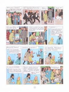 Extrait de Tintin (Historique) -11B39- Le Secret de la Licorne