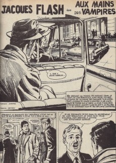 Extrait de Jacques Flash (Jeunesse et Vacances) -5- Au mains des vampires