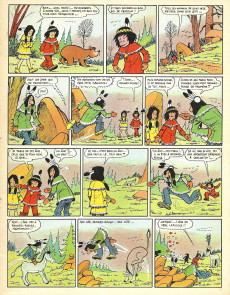 Extrait de Moky et Poupy -30- Moky et Poupy à la recherche du père Lapioche