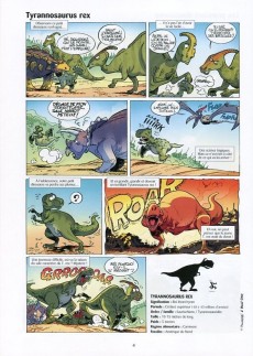 Extrait de Les dinosaures en bande dessinée -1- Tome 1
