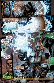 Extrait de Green Lantern Corps (2006) -55- The Weaponer part 3