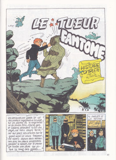 Extrait de Félix (Tillieux, Éditions Michel Deligne puis Dupuis, en couleurs) -5- Le tueur fantôme