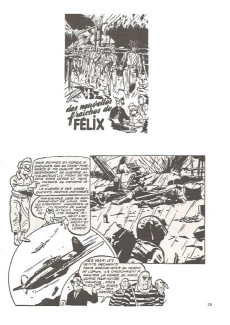 Extrait de Félix (Tillieux, Éditions Michel Deligne puis Dupuis, en couleurs) -6- Au pays du matin calme