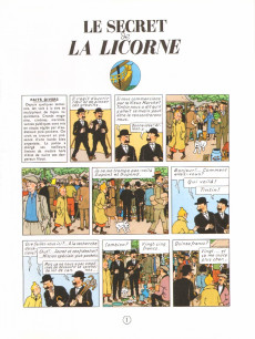 Extrait de Tintin (Les Archives - Atlas 2010) -5- Le Secret de la Licorne