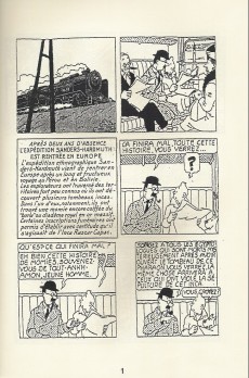 Extrait de Tintin - Pastiches, parodies & pirates -17- Les 7 boules de cristal