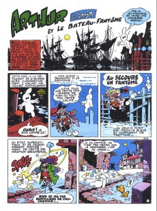 Extrait de Arthur le fantôme justicier (Cézard, Éditions du Taupinambour) -7- Le bateau fantôme