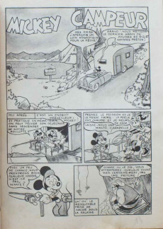 Extrait de Les belles histoires Walt Disney (2e série) -3- Mickey campeur