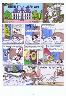 Extrait de Tintin - Pastiches, parodies & pirates -19h- Tintin et l'Alph-Art