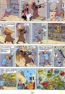 Extrait de Tintin (The Adventures of) -15c- Land of Black Gold
