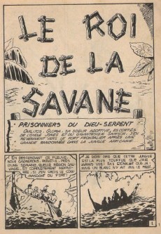 Extrait de Whipii ! (Panter Black, Whipee ! puis) -27- Le roi de la savane - Prisonniers du dieu serpent