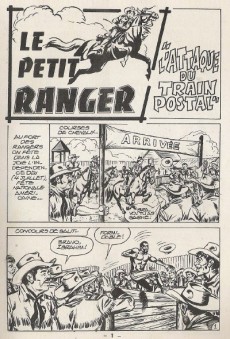 Extrait de Kiwi (Spécial) (Lug) -83- Le petit Ranger - L'attaque du train postal