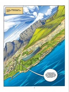 Extrait de Au cœur des bleus -2- Cap sur l'Afrique du Sud