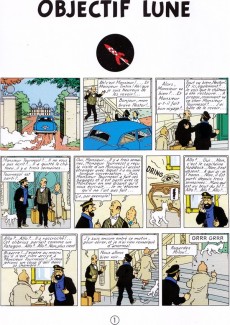 Extrait de Tintin (Les Archives - Atlas 2010) -8- Objectif Lune