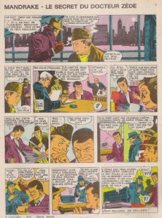 Extrait de Mandrake (1re Série - Remparts) (Mondes Mystérieux - 1) -41561- Le secret du docteur Zède