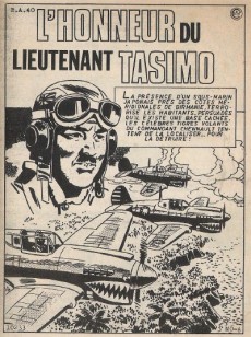 Extrait de Tora - Les Tigres Volants (Impéria) -68- L'honneur du lieutenant Tasimo