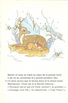Extrait de Mickey club du livre -42- Bambi dans la neige