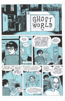 Extrait de Eightball (Fantagraphics Books - 1989) -INTb- Ghost World