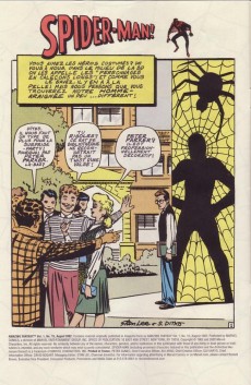 Extrait de Amazing Fantasy Vol. 1 (1962) -15VF- Spider-Man!