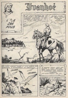 Extrait de Ivanhoé (1re Série - Aventures et Voyages) -187- L'île des fous