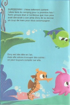 Extrait de Mickey club du livre -146- Le Monde de Nemo - Drôle de requin