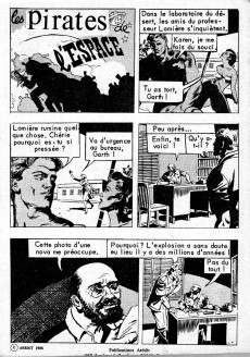 Extrait de Aventures fiction (4e série) -3- Garth - Les pirates de l'espace